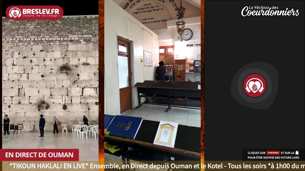 Tikoun Haclali ensemble live Ouman Kotel -  29 février 024