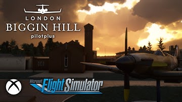 Classic London Biggin Hill Airport in Microsoft Flight Sim | Official DLC | Xbox & PC