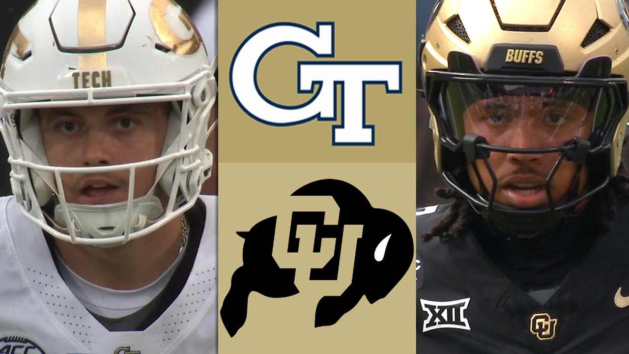 Georgia Tech vs Colorado College Football Highlights Full Game 2025