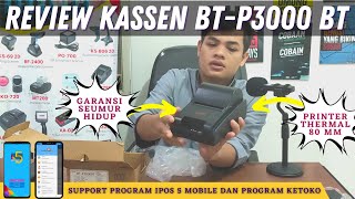 PRINTER INI SUPPORT APLIKASI KASIR! REVIEW KASSEN BT - P3000 BT YANG BISA DIAKSES DARI ANDROID & IOS screenshot 1