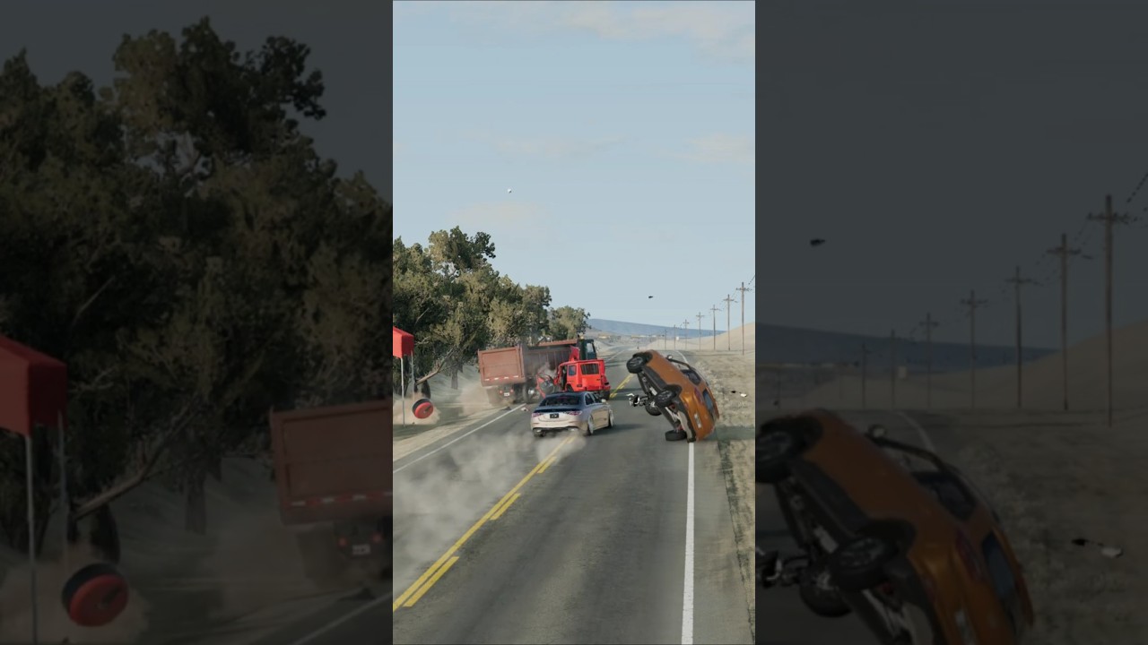 Download Realistic Highway Car Crashes #61 MP3