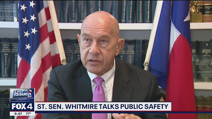 Texas: The Issue Is - State Senator John Whitmire'...