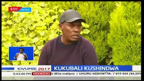 Kiambu gubernatorial aspirant William Kabogo concedes defeat