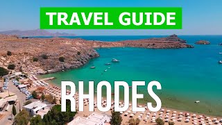 Rhodes, Greece | Beaches, resorts, nature, places, cities | 4k video | Island of Rhodes what to see