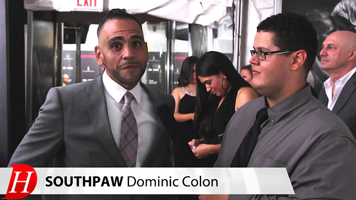 Dominic Coln at SOUTHPAW Red Carpet Premiere