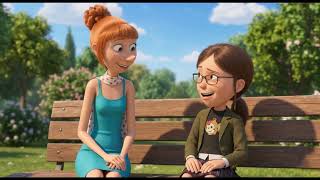 Gemini Omni Flash - Lucy & Margo Sitting a Bench he Talking | AI screenshot 3