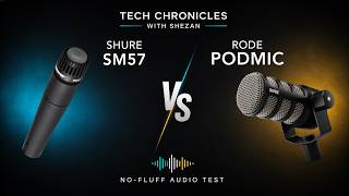 Using a $109 Instrument Mic for Podcasting: Rode PodMic vs Shure SM57
