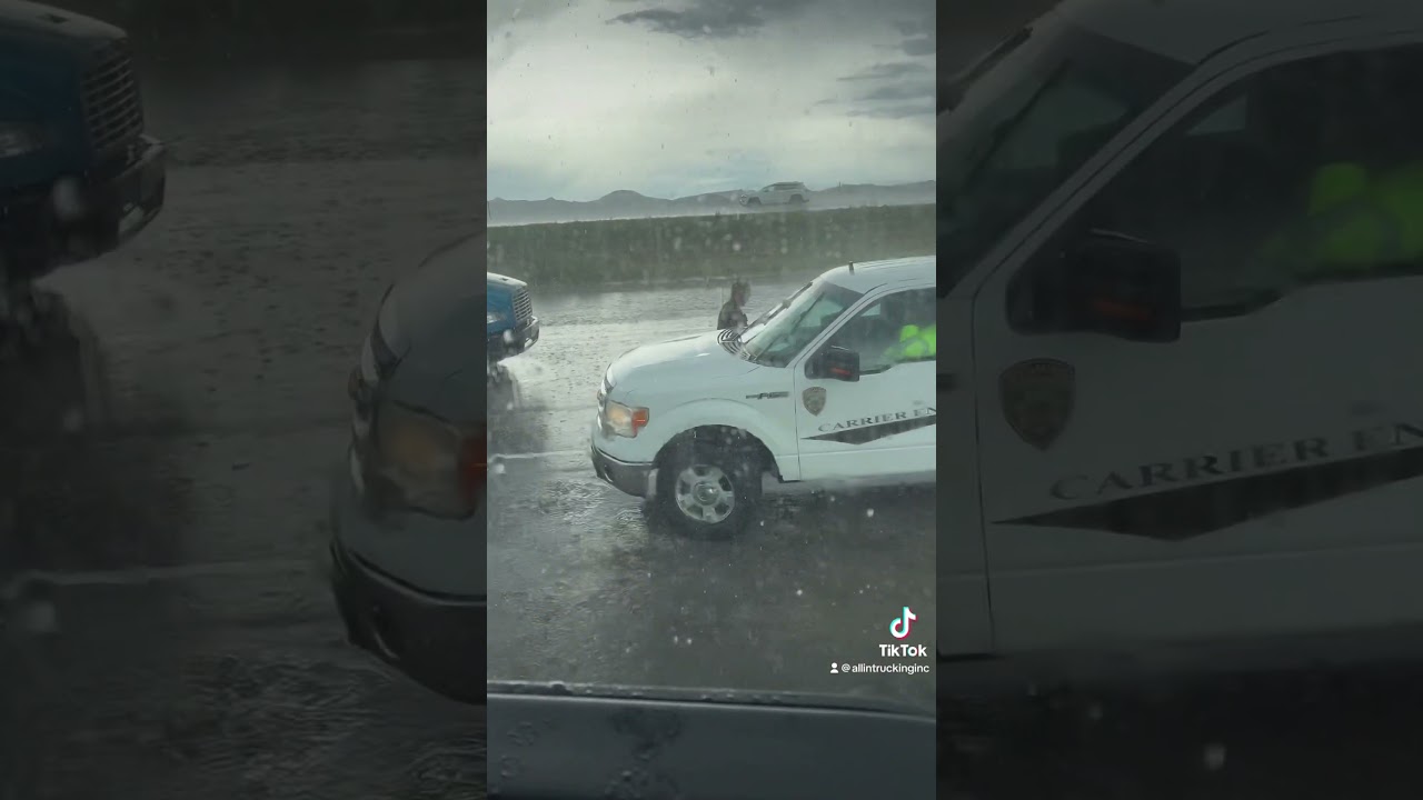 DOT Inspections in pouring rain! 