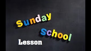 "Affection for Things Above" Colossians 3:1-17. Sunday School Lesson 07.13.2025-Deacon Calvin Smith.