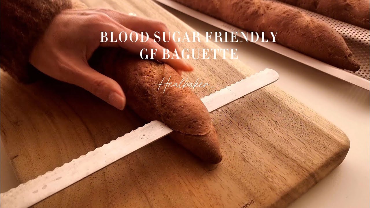 Vegan Gluten-Free Baguette (Sugar-Free) | Crispy Crust, Airy Crumb 