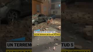 Un TERREMOTO de magnitud cinco con epicentro en Alhendín sacude GRANADA #shorts