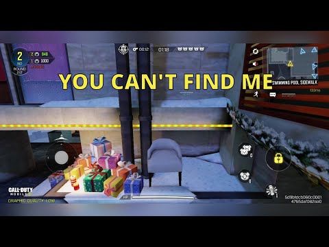Cod Mobile | You Can't Find Me Winter Prop Hunt - Raid Holiday