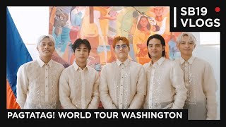 [Sb19 Vlogs] Pagtatag! World Tour Washington