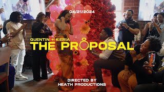 Quentin \& Kieria Beautiful And Emotional Proposal You Will Cry | Surprise Engagement | 04\/21\/2024