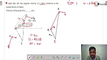 Practice Question 2: Relative Velocity | Velocity and Acceleration Analysis | GATE