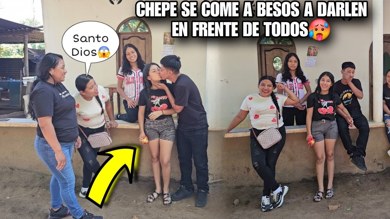 CHEPE No Aguanto Las Ganas Y Se Comio A Besos A DARLEN En Frente De Todos🥵 Tienes Que Ver Esto 