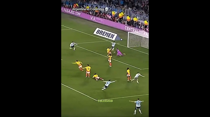 Argentina Vs Colombia Fights #argentia #colombia #messi #football