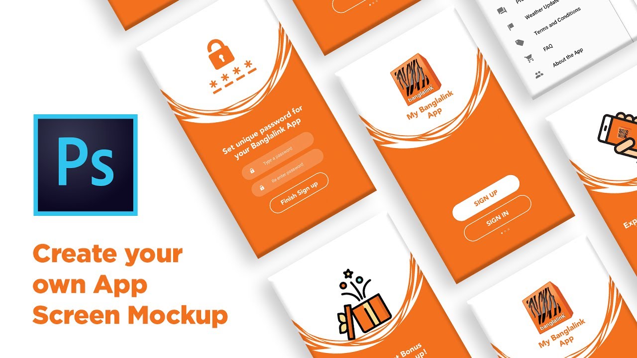 Download Create your own mockup for App presentation! VERY EASY ...