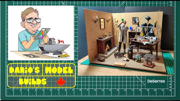 Model Build - Dr. Jekyll as Mr. Hyde Diorama - Part 2 - Final