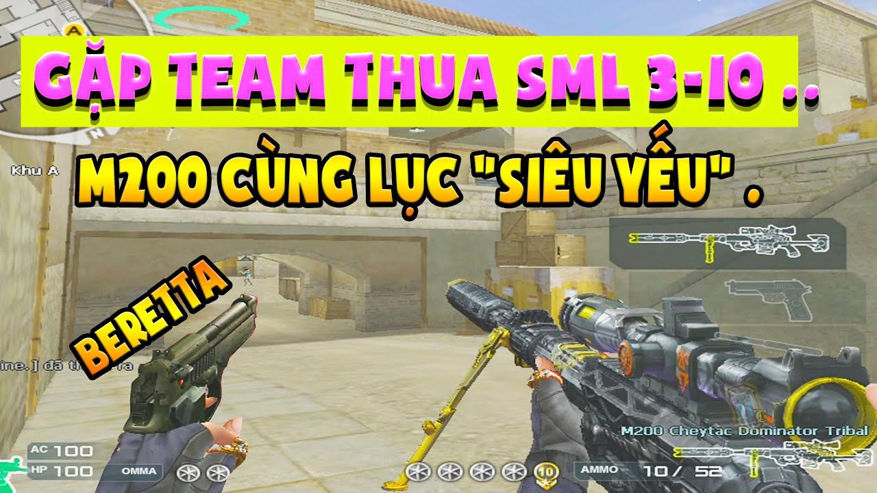 ► Bình luận Đột Kích - Gặp quả team thua SML 3-10 - Combo đen thui cứu team ...