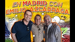 Doctor y Martinoli en Madrid con Emilio Azcárraga