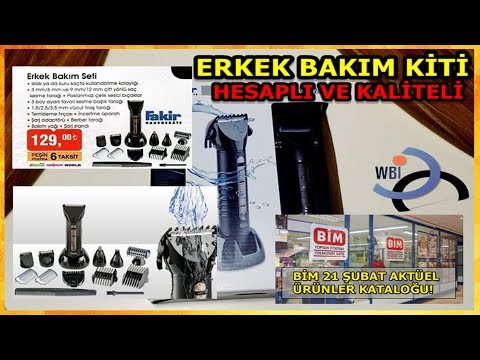 Fakir Ultracare Erkek Bakım Kiti BİM AKTÜEL TANITIM