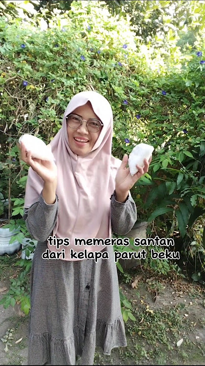 Tips memeras santan dari kelapa parut beku #tipsalayusitie #santan #kelapa #parut #kental #masak