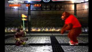 Tekken 4 Hidden Move - Yoshimitsu's Indian Stance Motionless Taunt