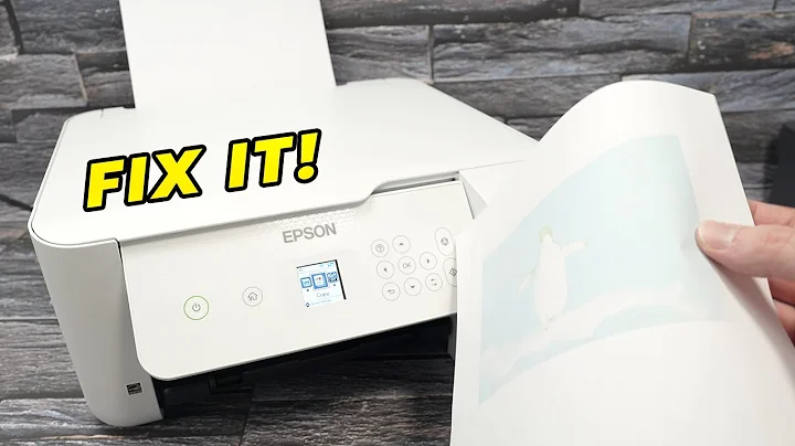 Fix Epson EcoTank Printing The Wrong Correct Colors