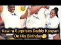 KAWIRA SURPRISES DADDY KANYARI DURING HIS BIRTHDAY WITH MONEY &amp; CAKE   