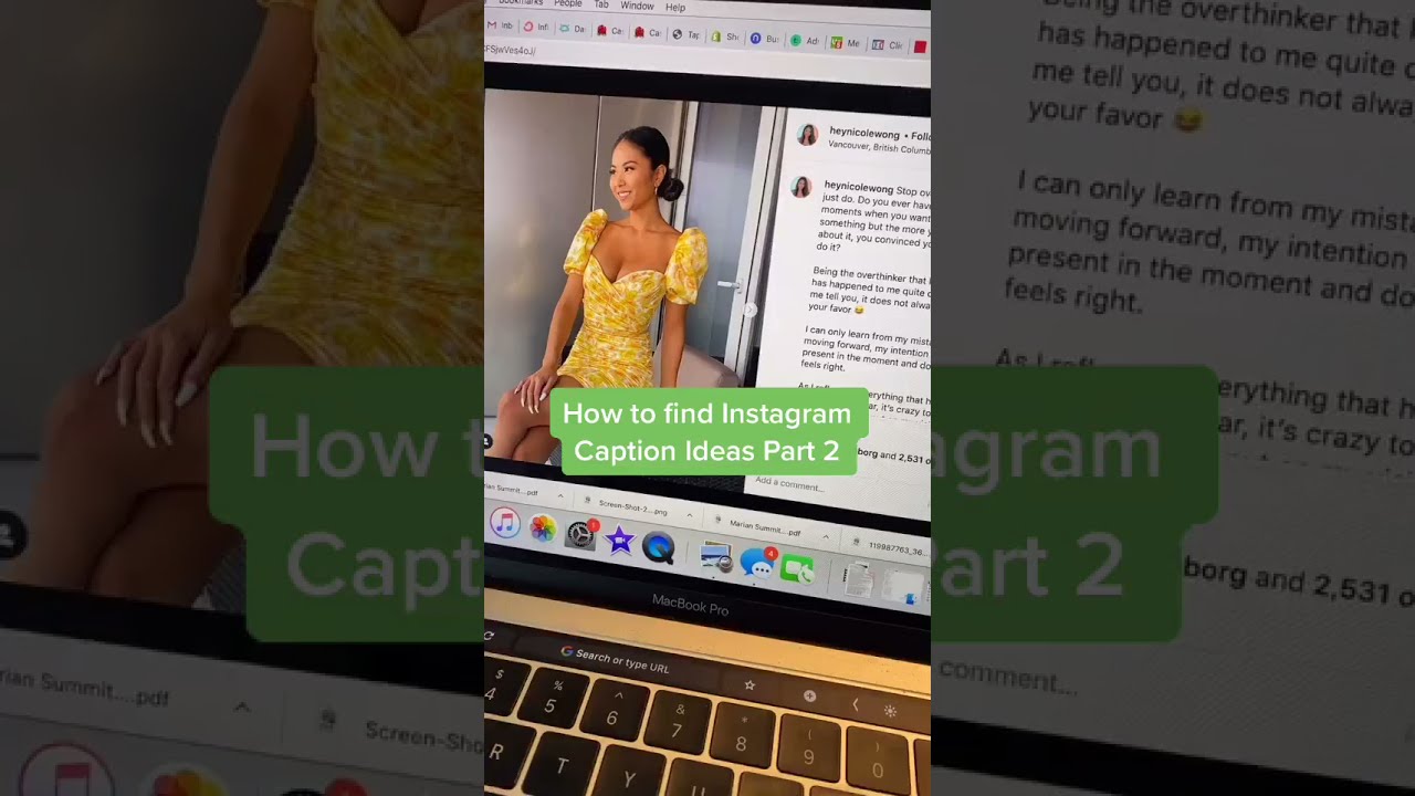 How to find Instagram Caption Ideas - Part 2