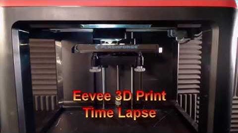 EEVEE 3D PRINT TIME LAPSE
