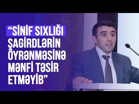 Elnur Əliyev: “Sinif sıxlığı şagirdlərin öyrənməsinə mənfi təsir etməyib”