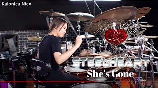 Steelheart - She's Gone | Drum cover by Kalonica Nicx chords