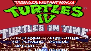 Teenage Mutant Ninja Turtles IV: Turtles In Time Longplay (Walkthrough) Super Nintendo (SNES)