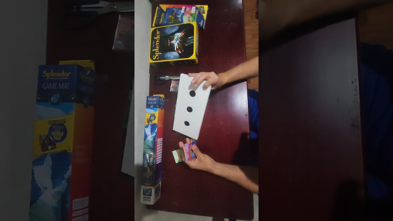 Unboxing de cositas para Splendor  - YouTube