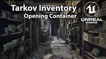 Unreal Engine 5 Tutorial - Tarkov Inventory System Part 14: Opening Container