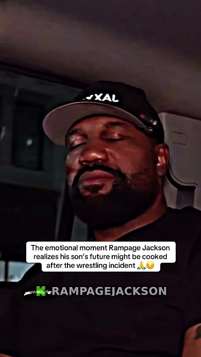 Raja might be cooked ☹️ #rampagejackson #ufc #mma #shorts