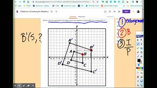 Dilations (finding the algebraic rule/scale factor)