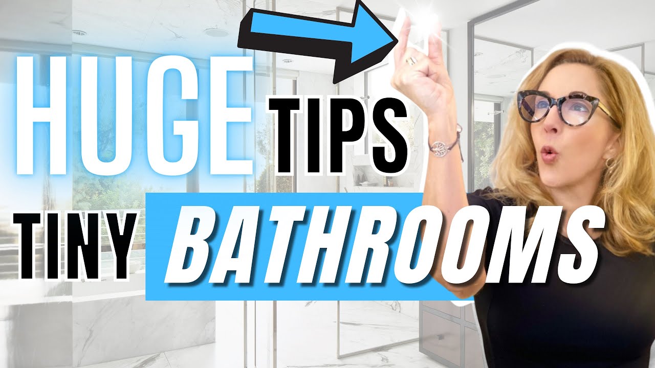 3 Designer Hacks for Teensy Tiny Bathrooms!