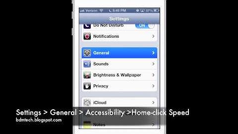 Slow Down iOS Home-Click Speed
