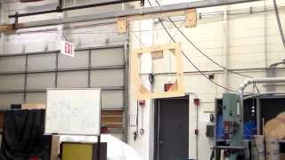 Projection Screen Flying Rig Prototype Test 1
