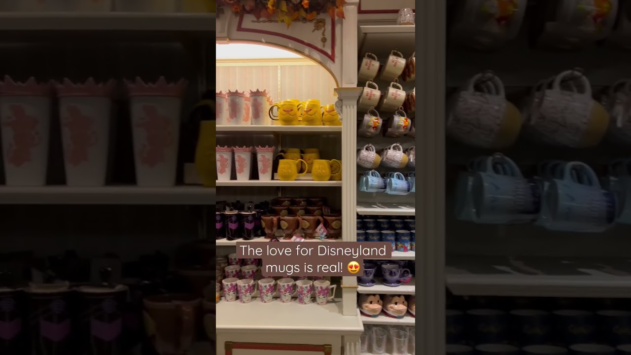 We love our Disneyland mugs! This is a Merch weakness! I can’t help but want them all! 🙌🏼💕