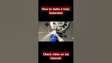 How to make a tone generator #shorts #elecronics