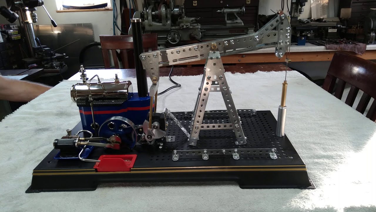 Wilesco D11 steam engine kit (HD) YouTube