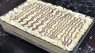 SOĞUK KAHVE TADINDA ☕️ KAHVE SEVEN SEVMEYEN HERKESİN FAVORİSİ👌🏽BİSKÜVİLİ LATTE PASTA TARİFİ💯