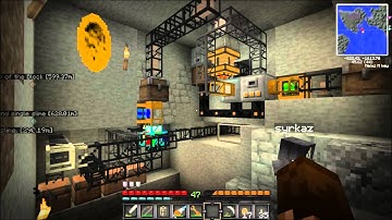 Krafters:  Feed The Beast:  Ep9 :  Quarry and Sorting for Syrkaz.