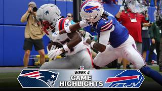 New England Patriots vs. Buffalo Bills Game Highlights | NFL 2026 Season Week 4 screenshot 1