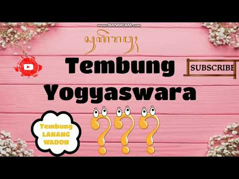 Tembung Yogyaswara|| TEMBUNG LANANG WADON