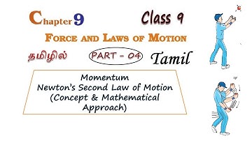 Forces and Laws of Motion | Part - 04 | Class 9 Science (Physics)  in Tamil CBSE Chapter 9, NCERT
